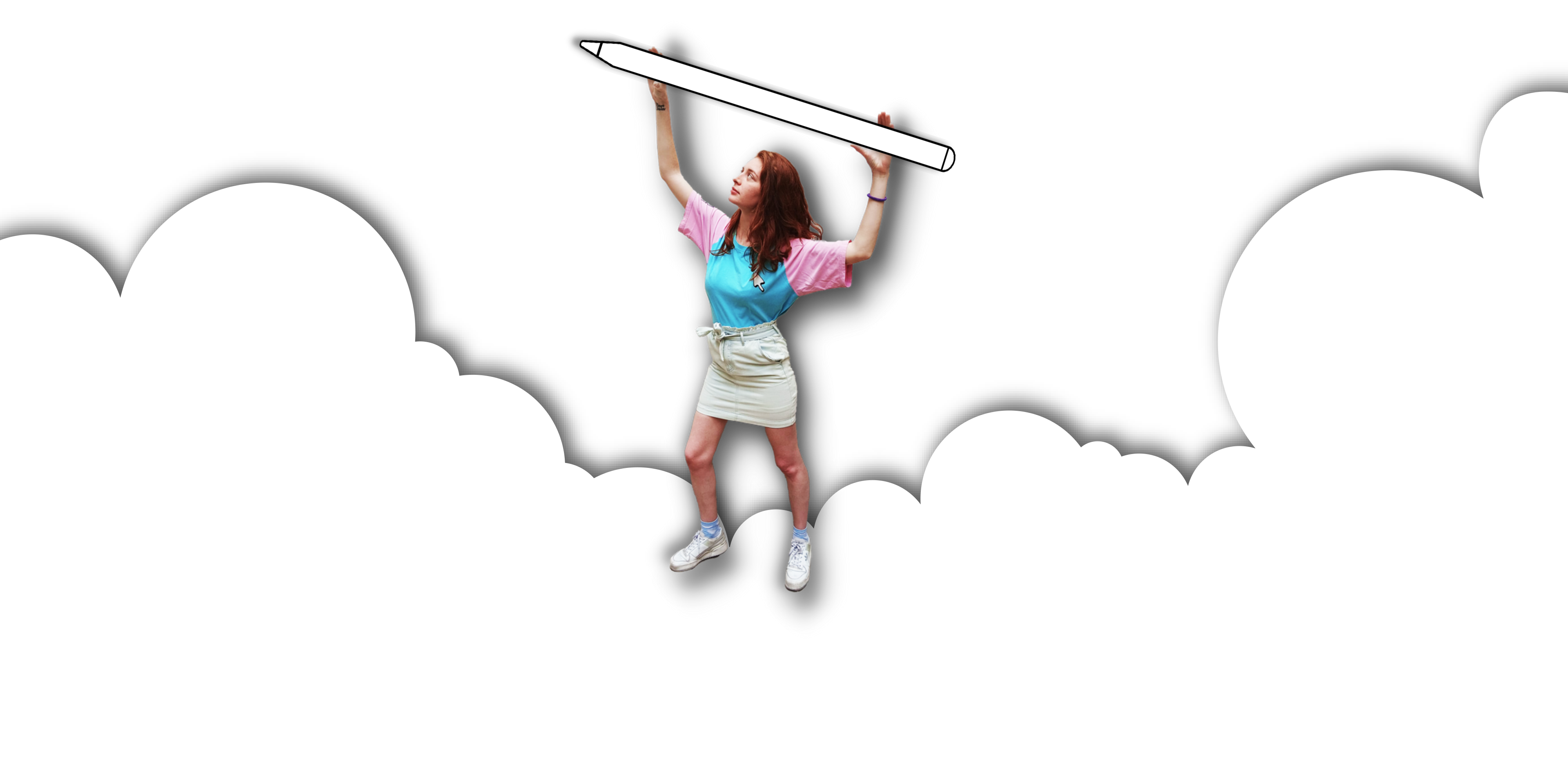 Aurélia dans les nuages